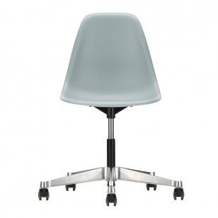 Vitra Eames Plastic Chair PSCC Bureaustoel - Helder Grijs