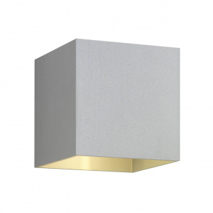 Wever & Ducré Box 1.0 LED Wandlamp Box 1.0 - Aluminium Brushed - 1800-2850 Kelvin