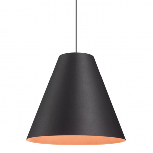 Wever & Ducré Shiek 5.0 Hanglamp Jet Black + Copper - Geïntegreerd LED