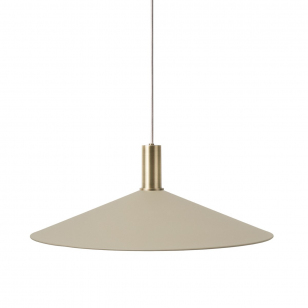 Ferm Living Collect Angle Cashmere Low Hanglamp - Messing