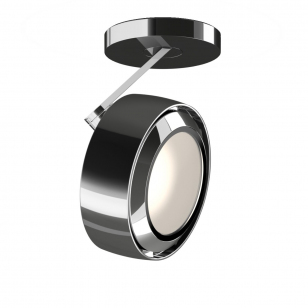 Occhio Più R Alto 3D Plafondlamp - Glanzend Chrome / Mat Zwart