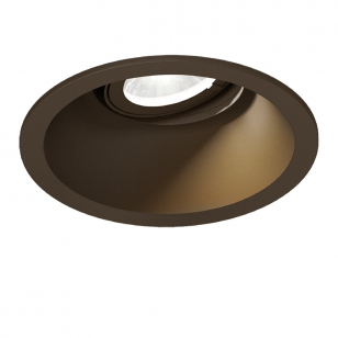 Wever & Ducré Deep Adjust Petit 1.0 LED Plafondspot - Brons - 2700K - Draadveren