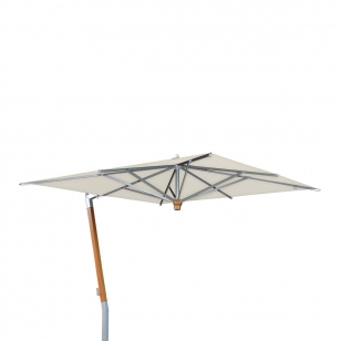 Borek Ischia Parasol - Sunbrella - Teak / Ecru - l. 280 x b. 280 cm.