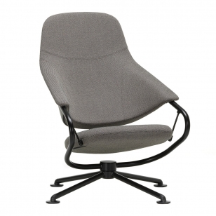 Vitra Citizen Highback Fauteuil - Credo 25 Mother of Pearl/Black