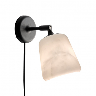 New Works Material Wandlamp The New Edition / Wit Marmer