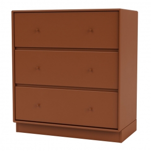 Montana Dresser 01 Ladekast - Hazelnut / Plint 7 cm.
