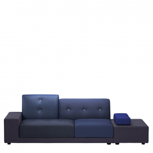 Vitra Polder Sofa Bank Links Nachtblauw