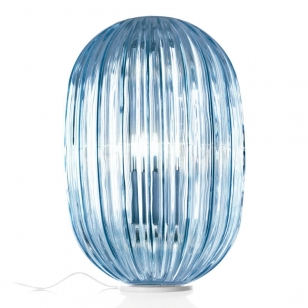 Foscarini Plass Media Tafellamp Blauw