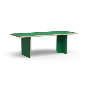 HKliving Eettafel rechthoek groen 220 cm
