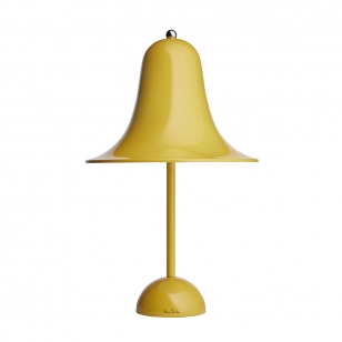 Verpan Pantop Tafellamp - Warm Geel / Ø23 x h. 38 cm.