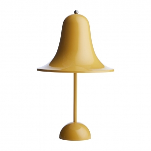 Verpan Pantop portable tafellamp 30 cm Warm yellow