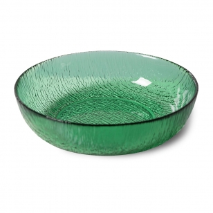 HK Living The emeralds saladeschaal Ø18,5 cm Green