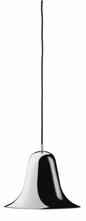 Verpan - Hanglamp Pantop Zwart chroom Design Metaal