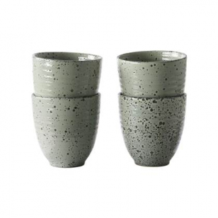 HKliving Gradient Ceramics Mok Set van 4