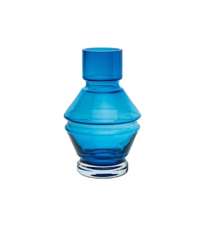 raawii Relae Vaas klein - Aquamarine blauw
