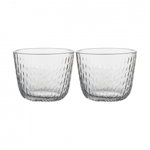 Marimekko Syksy drinkglas 2 dl 2-pack Clear