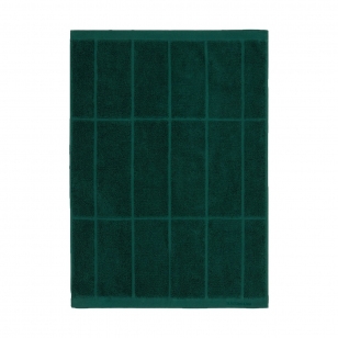 Marimekko Tiiliskivi handdoek 50x70 cm Dark green