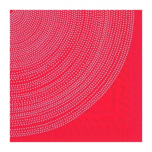 Marimekko Fokus servet 33x33 cm 20-pack Red