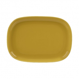 Marimekko Oiva serveerschotel 23x32 cm Yellow