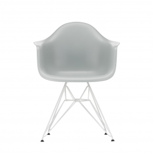 Vitra DAR Eames Plastic Armchair - light grey - wit - light grey