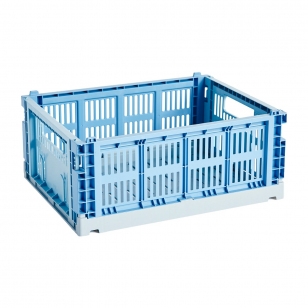 HAY Colour Crate Mix M 26,5x34,5 cm Sky blue
