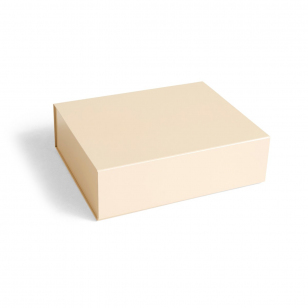 HAY Colour Storage L doos met deksel 34,5x41,5 cm Vanilla