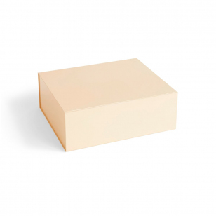 HAY Colour Storage M doos met deksel 29,5x35 cm Vanilla