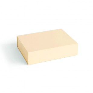 HAY Colour Storage S doos met deksel 25,5x33 cm Vanilla