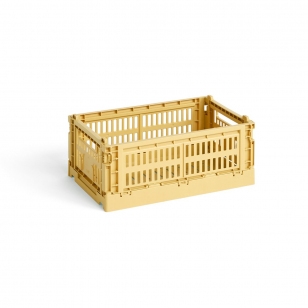 HAY Colour Crate S 17x26,5 cm Golden yellow