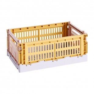 HAY Colour Crate Mix S 17x26,5 cm Golden yellow