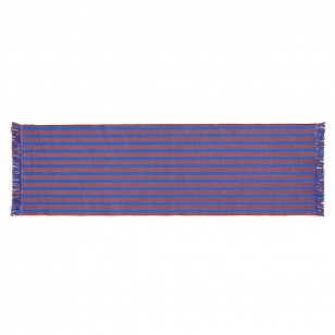 HAY Stripes and Stripes vloerkleed 60x200 cm Cacao sky