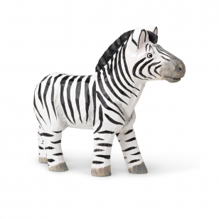 ferm LIVING Animal houten decoratie Zebra