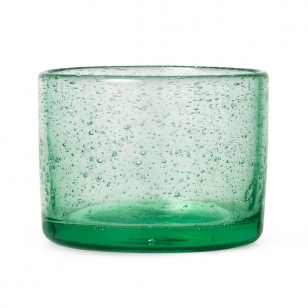 ferm LIVING Oli waterglas laag 11 cl Recycled clear