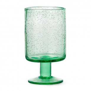 ferm LIVING Oli wijnglas 22 cl Recycled clear