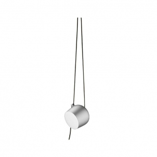 Flos - Aim Small Hanglamp met Plug Light Silver Anodized