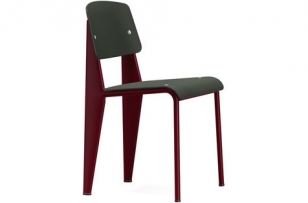 Vitra Standard SP Chair - japanese red - bazalt