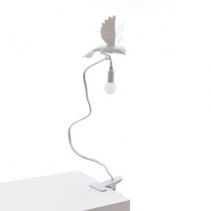 Seletti Sparrow Landing klemlamp