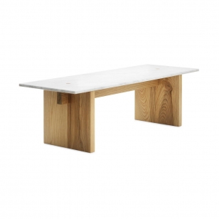 Normann Copenhagen Solid Table salontafel 130x38,5x40 cm White