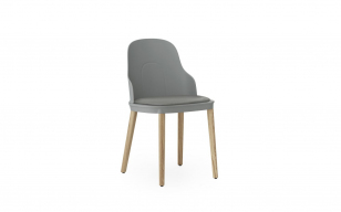 Normann Copenhagen Allez Chair Ultra Leather Oak - grey