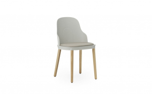 Normann Copenhagen Allez Chair Ultra Leather Oak - Warm Grey