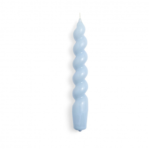 HAY Candle Spiral kaars Light blue