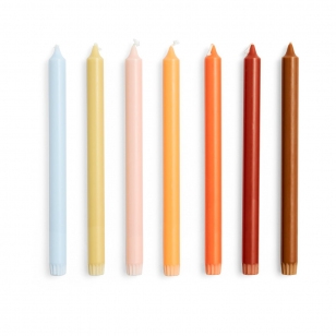 HAY Gradient Candle kaarsen 7-pack Rainbow