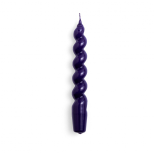 HAY Candle Spiral kaars Purple