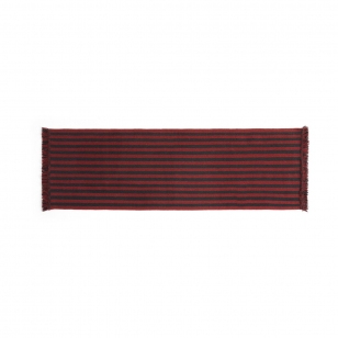 HAY Stripes and Stripes vloerkleed 60x200 cm Cherry