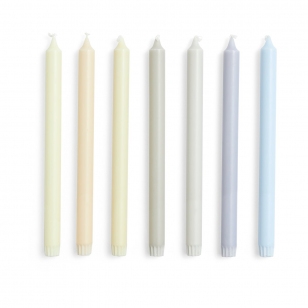HAY Gradient Candle kaarsen 7-pack Neutrals