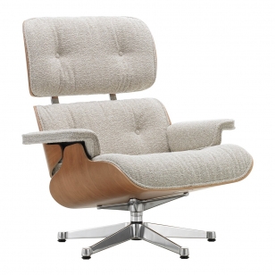 Vitra Eames Lounge Chair - Nubia ivory/pearl