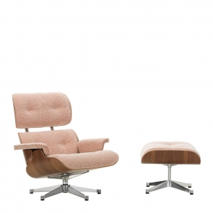 Vitra Eames Lounge Chair + Ottoman Gestoffeerd