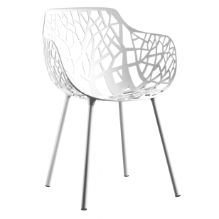 Fast Forest Armchair White
