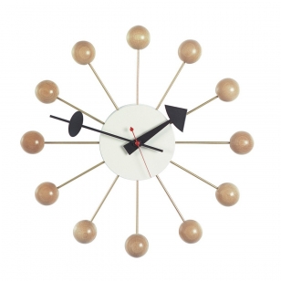 Vitra Ball Clock Klok Naturel