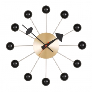 Vitra Ball Clock Klok Zwart